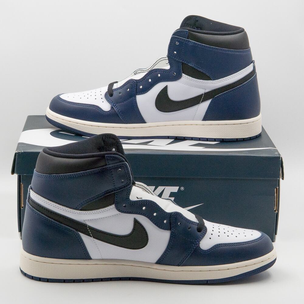 Jordan 1 High OG Midnight Navy Sz 13M DS DZ5485-401